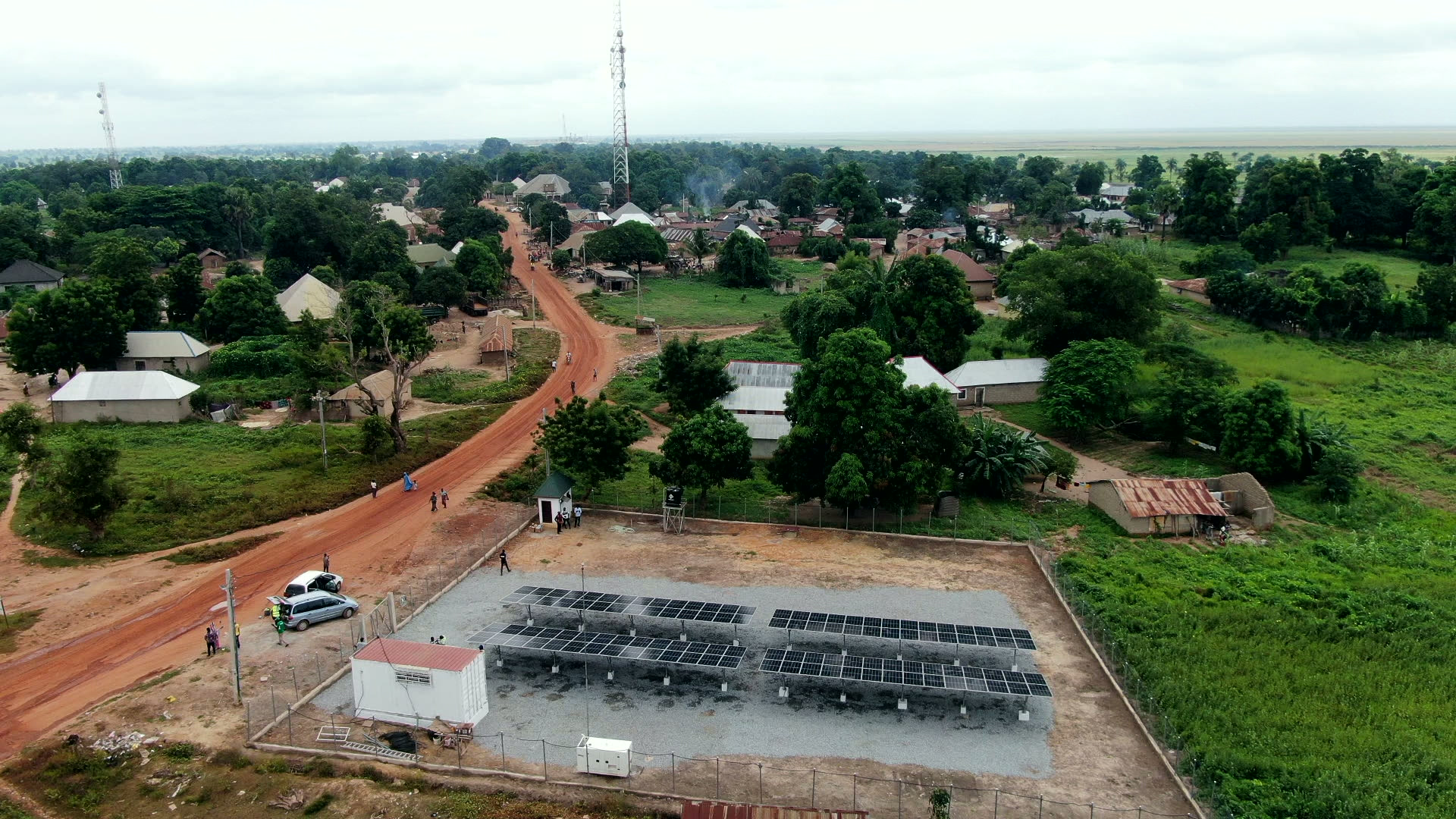 Solar energy project in Cameroon